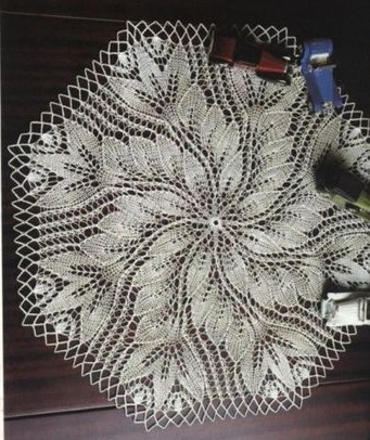 Two Versions of Tilleul Doily